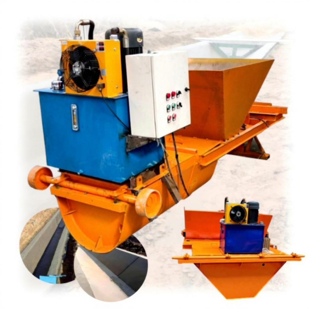Multiple Channel Types Concrete Water Channel Forming Machine Farmland Drainage Ditch Machine