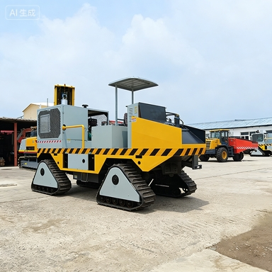 Remote Control Operated Curb Paver for Safe and Convenient Operation
