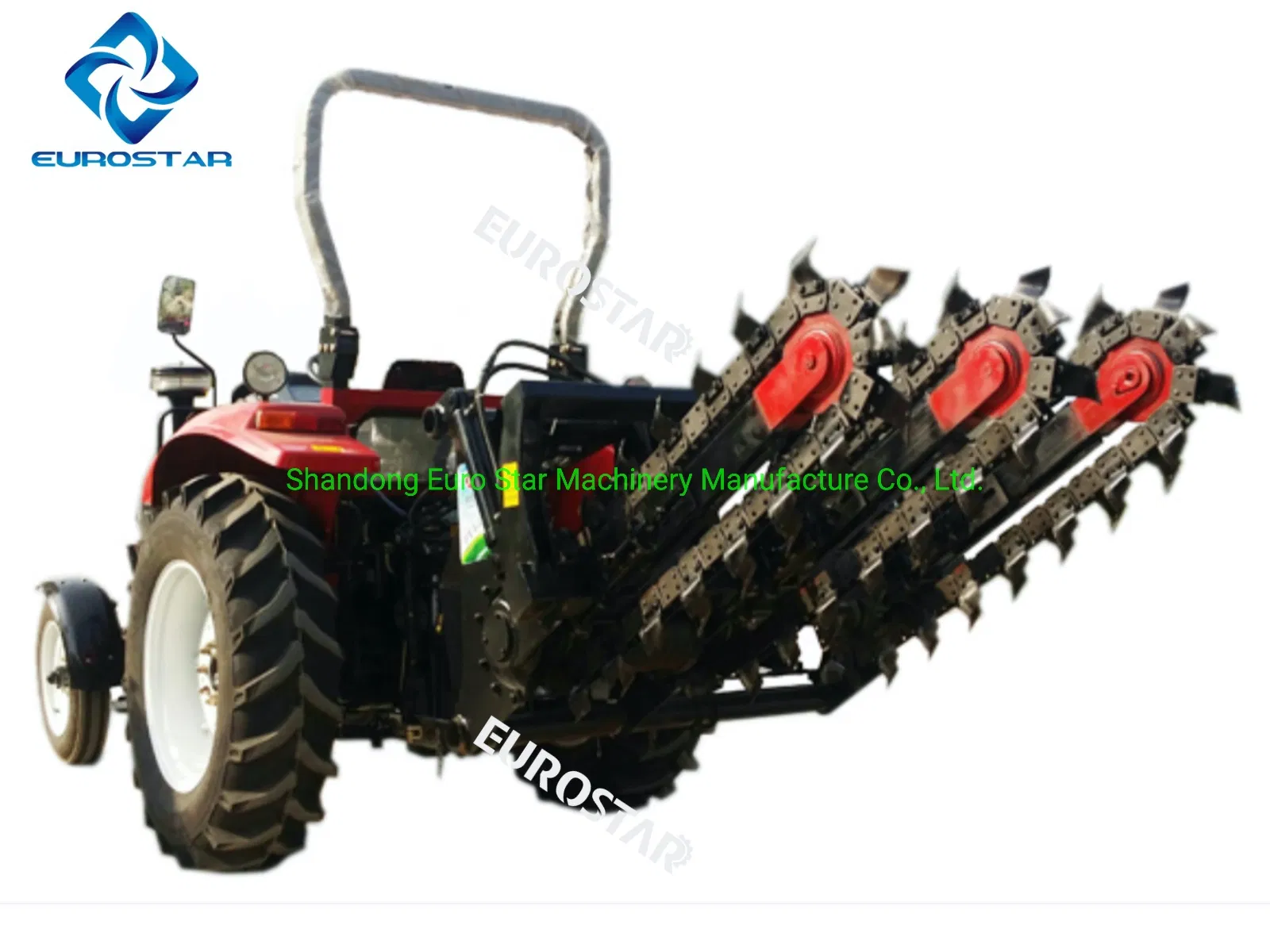 Chain Drainage Trencher Matched with 50-110HP Tractor