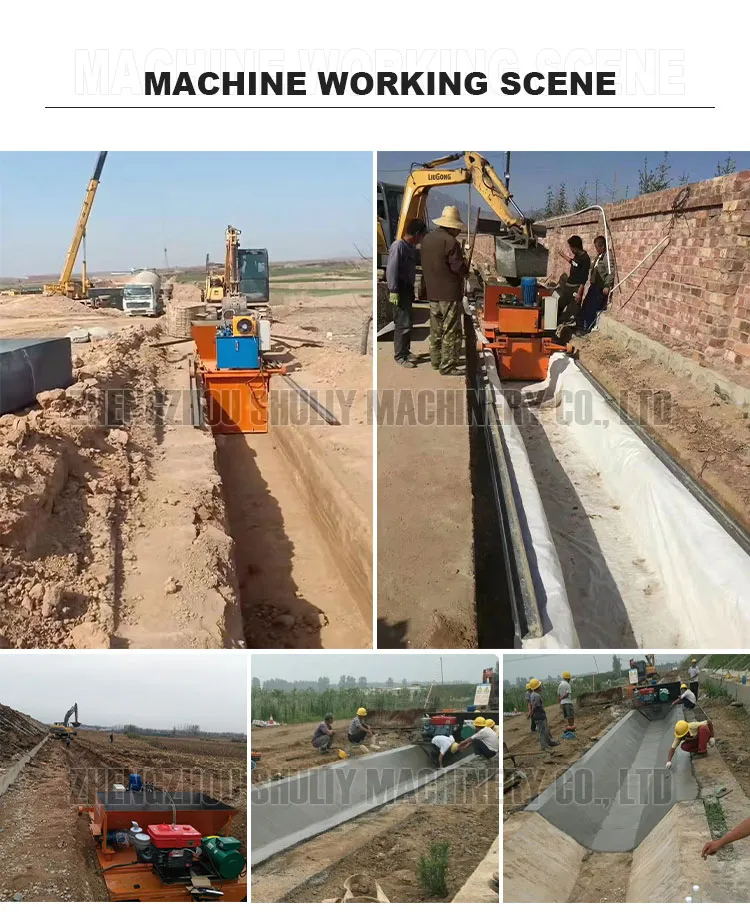Sewage Ditch Lining Machine