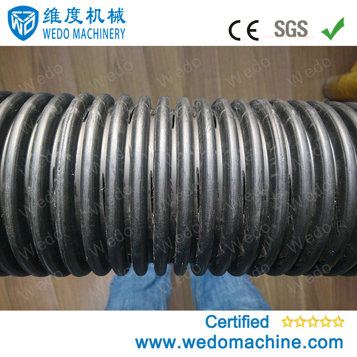 Double Wall Corrugated Pipe Plastic Corrugated Pipe Hole Making Machine