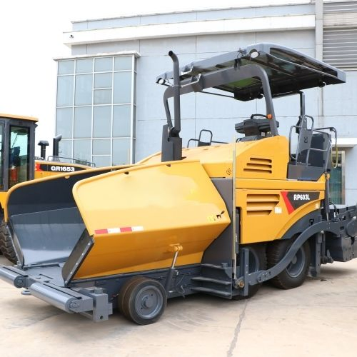 Chinese Brand 6m Asphalt RP603L Full Hydraulic Road Paver Small Paver Machine with Spare Parts