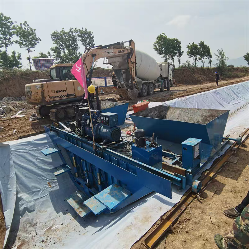 Chinese Factory Price Ditch Forming Machine Trench Forming Machine Automatic Concrete Ditch Making Equipment for Drainage