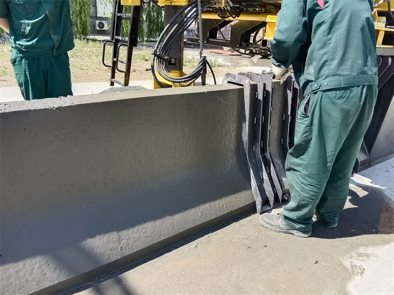 ditches paver Construction Machinery 9.5m Width Slip-form Concrete Paver