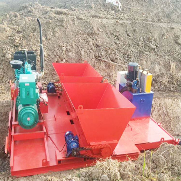 One-Time Full-Automatic Forming Machine for Cast-in-Place of Unsupported Formwork of Highway Side Ditch Slipform Machine