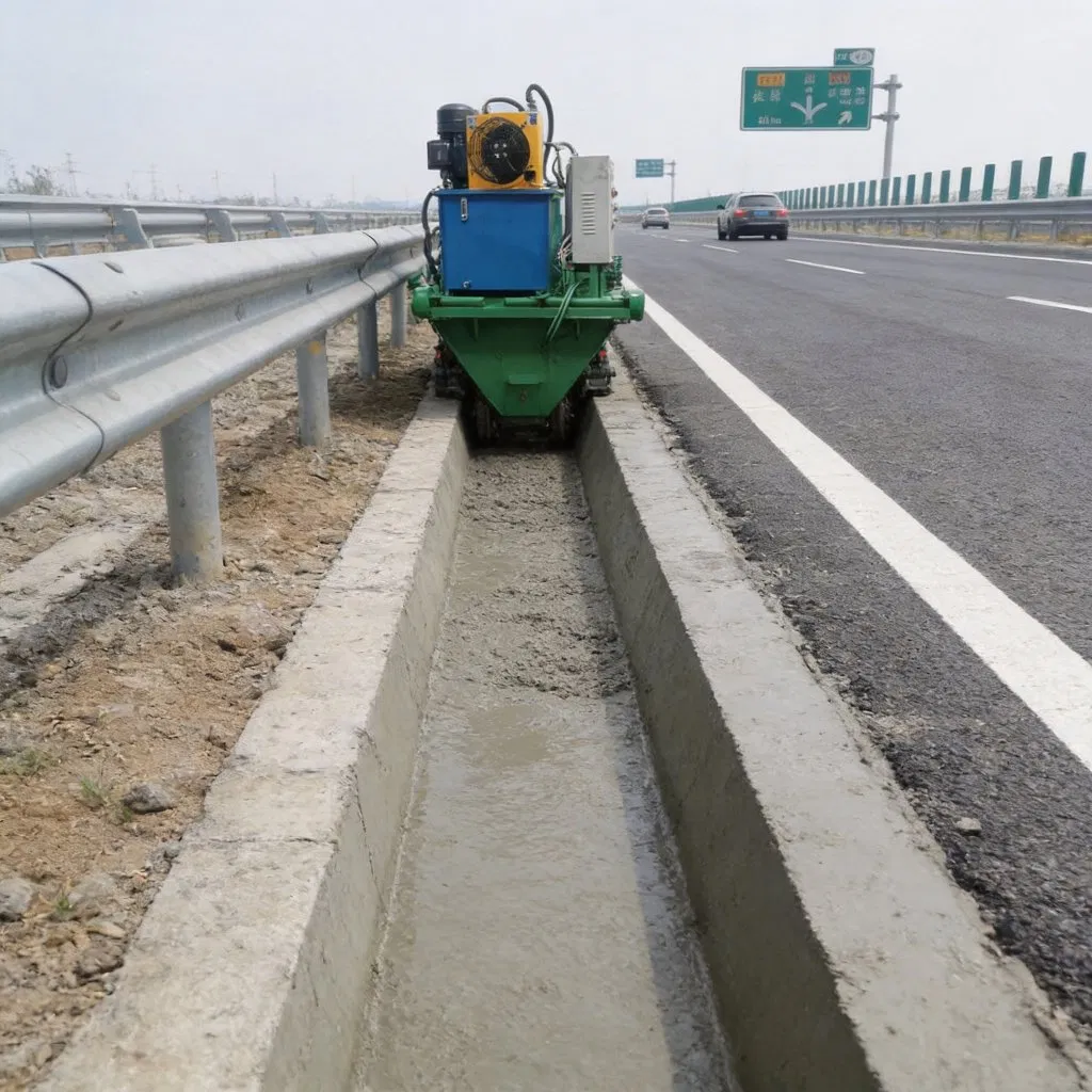 Automatic Canal Paverconcrete Channel Forming Machineconcrete Canal Lining Machine