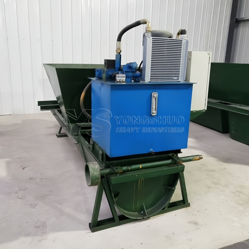 One-Time Forming Concrete Channel Machine