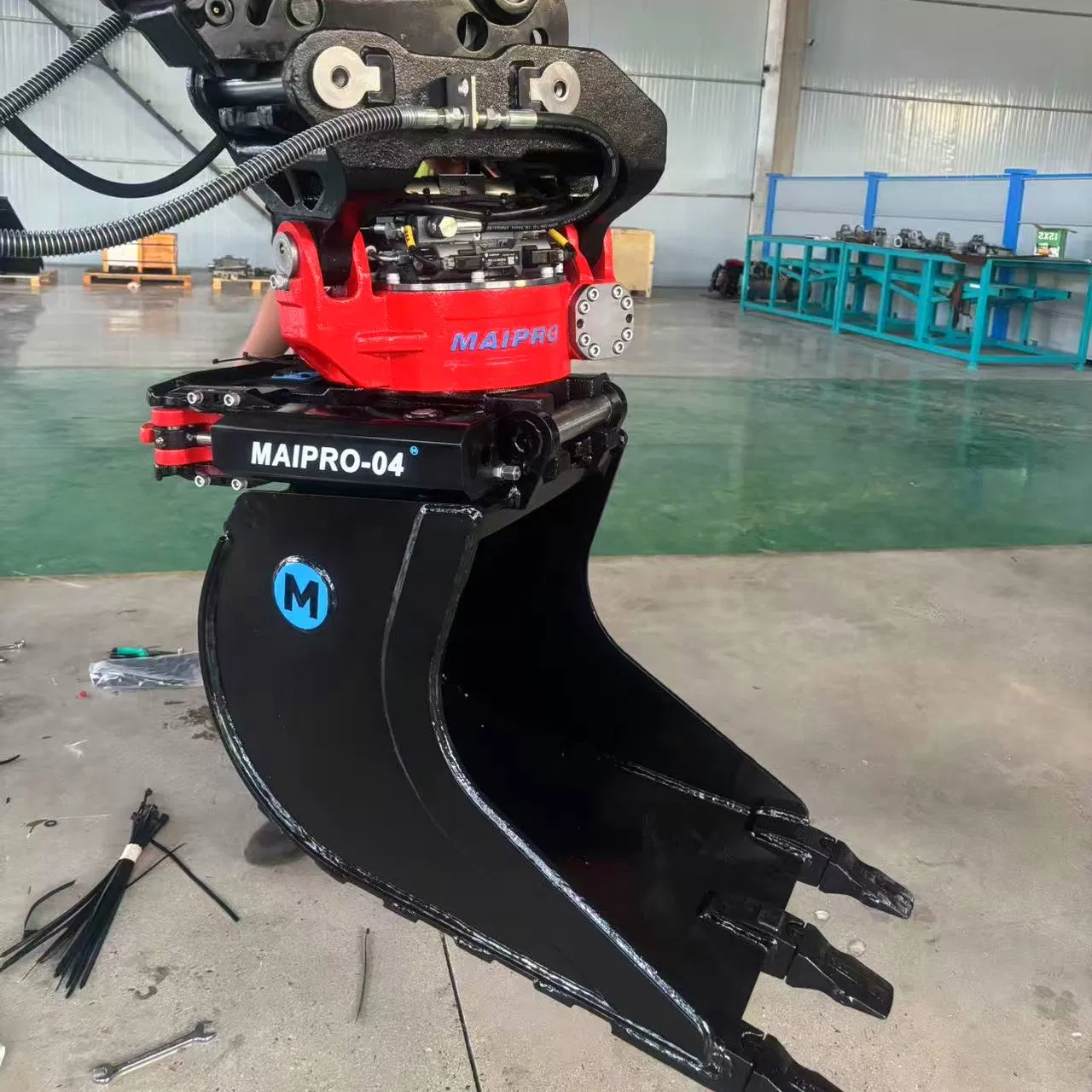 5-9 Ton Suitable Rototilt with 180 Tilt Degree and Castings Material Tiltrotator