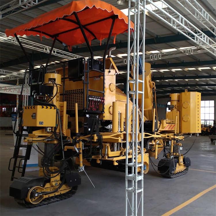 Ditches Versatile Slip Form Highway Road Concrete Slipform Paver Curb Kerb Machine