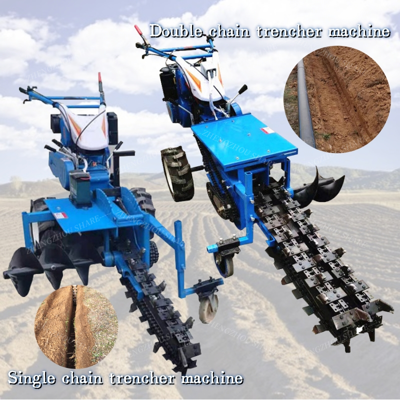 Concrete Ditch Forming Machine Drainage Pipeline Trenching Machine