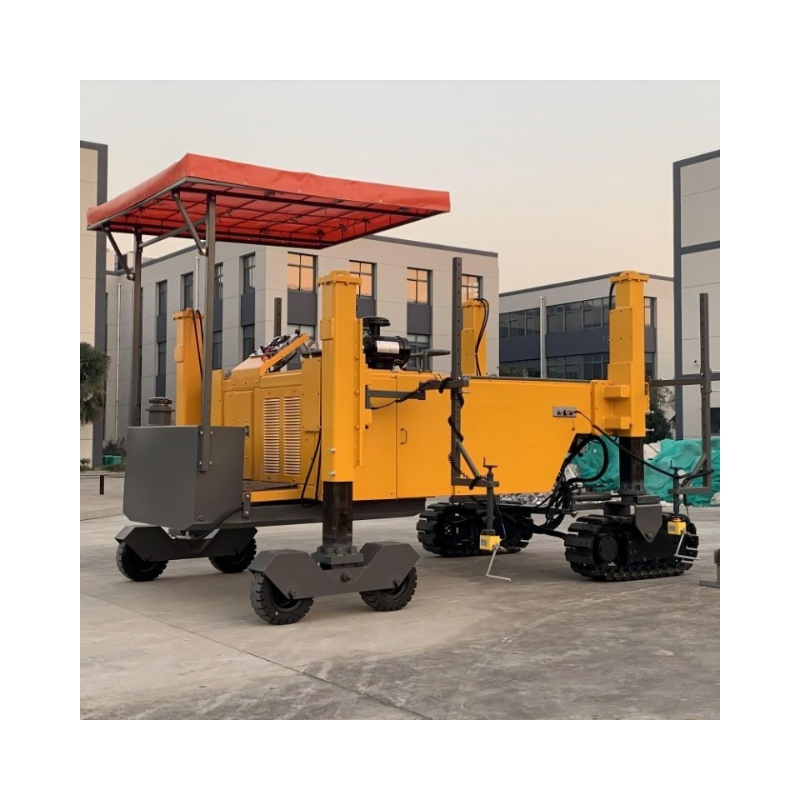 High-Performance Slipform Paver for Precise Curb and Gutter Construction