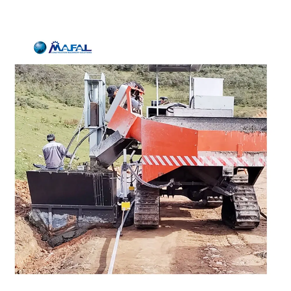 Used Slipform Paver Kb20 70kw Hopper Capacity1m³ Slipform Paver Concrete in Store