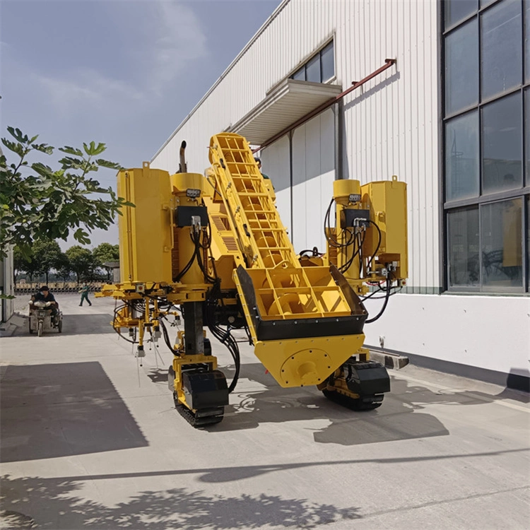 Cement Borders Paving Laying Machine Slip-form Paver Block Machine