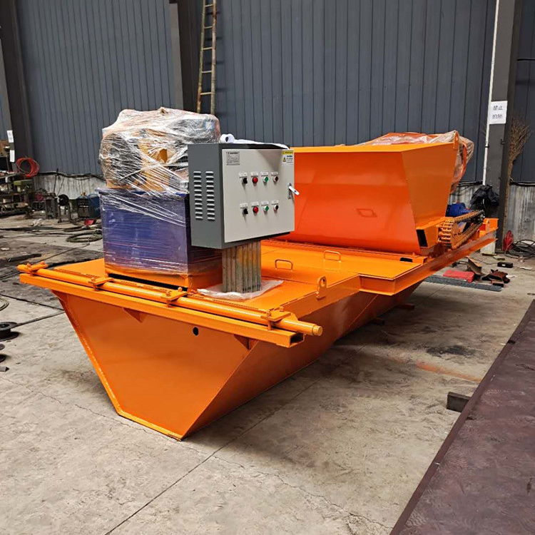 Self-Propelled U-Shaped Concrete Channel Lining Machine Water Conservancy Ditch Forming Machine