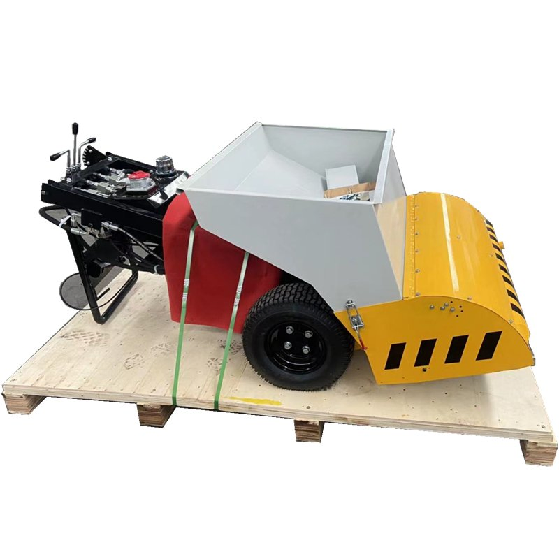 Mini Walk Behind Asphalt Paving Machine Paver for Garden Small Construction Use