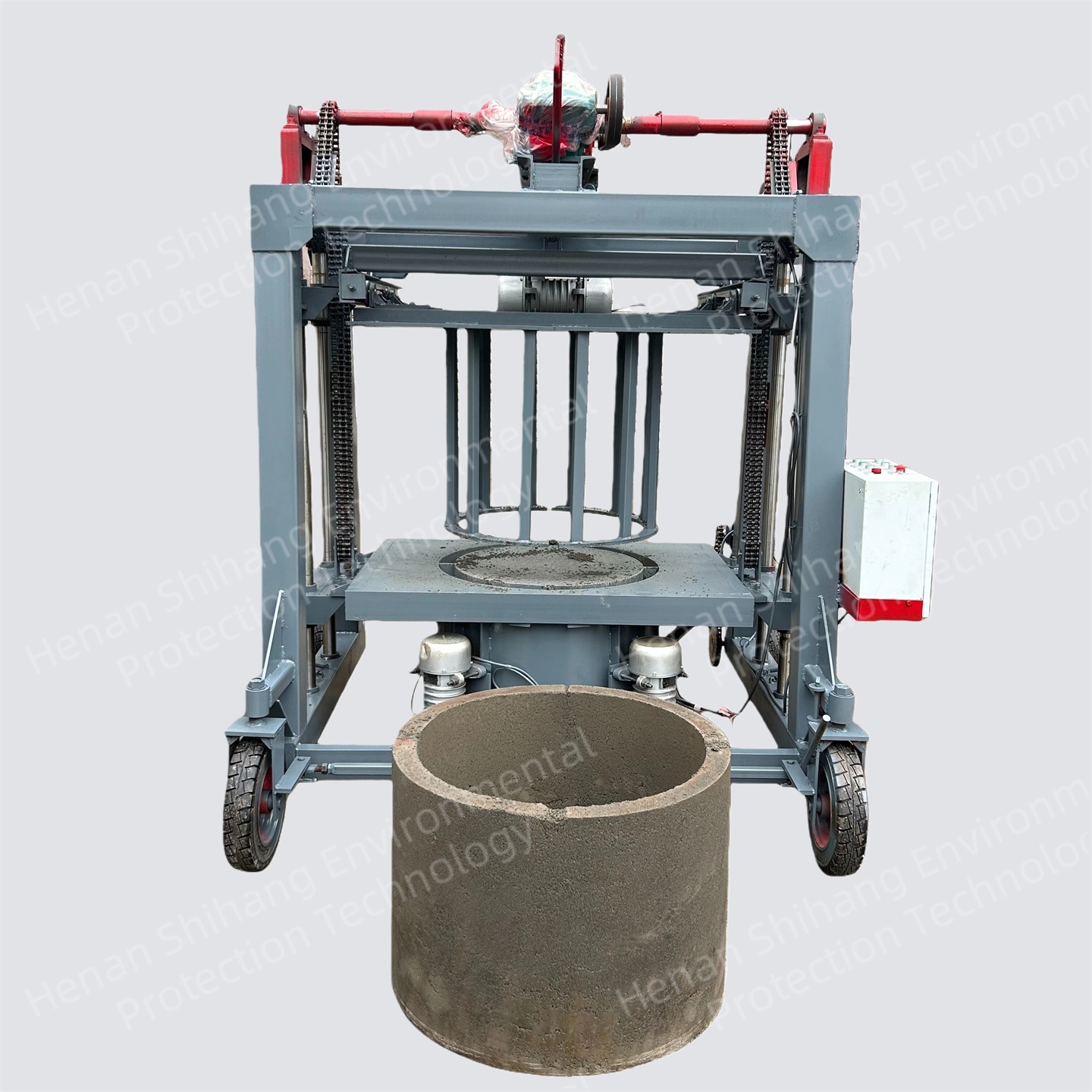 Manufacturer's Hot-selling Drainage Ditch U-shaped Water Channel Forming Machine, Cement Concrete Ditch Channel Forming Machine
