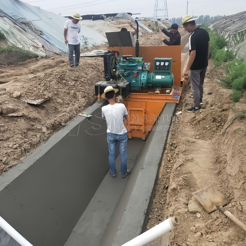 Back-to-Back Ditch and Canal Forming Machine