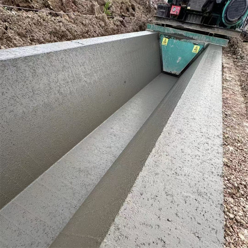 Concrete Cast-in-Place Fully Automatic One-Time Forming Slipform Machine for Irrigation and Farmland Drainage Ditches