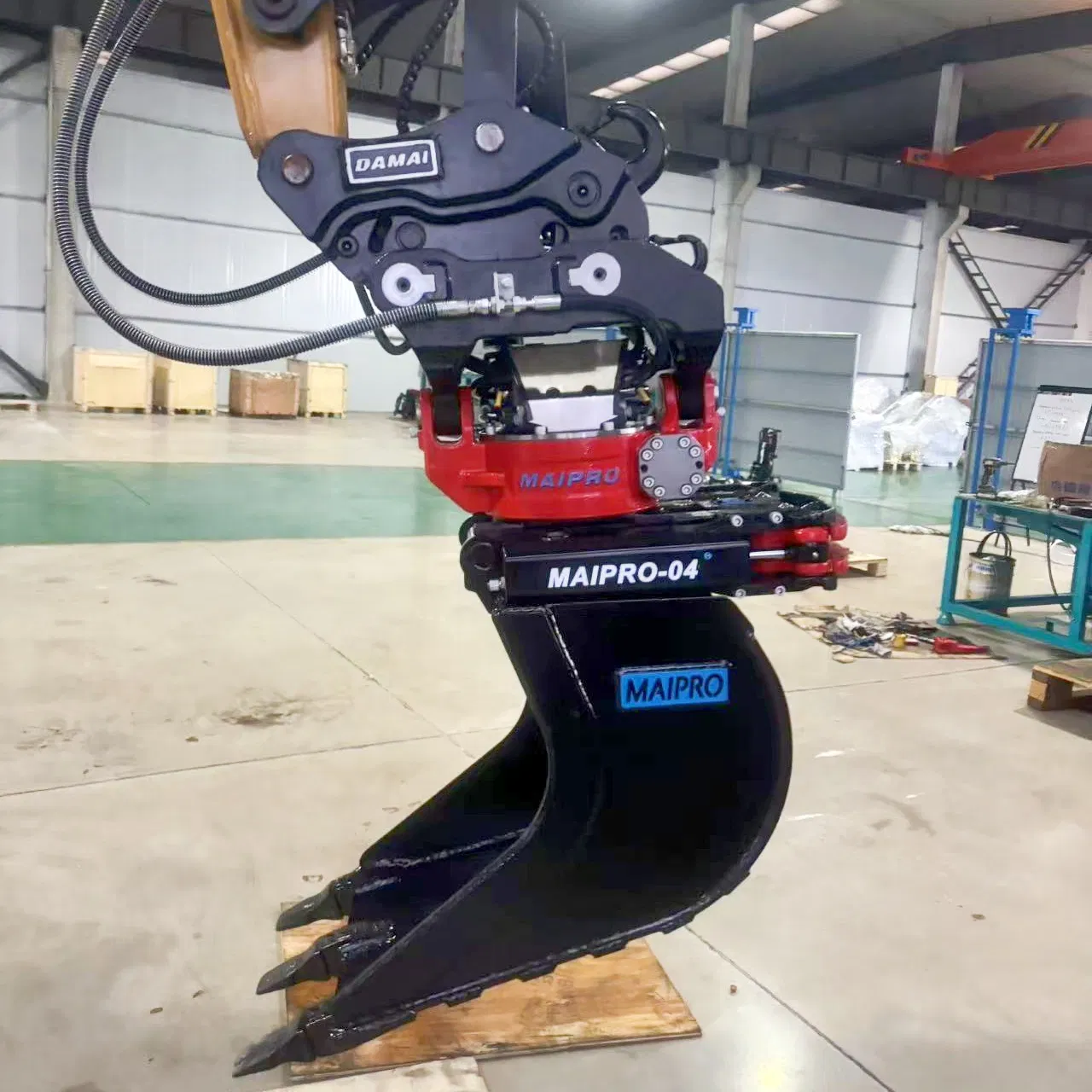 5-9 Ton Suitable Rototilt with 180 Tilt Degree and Castings Material Tiltrotator