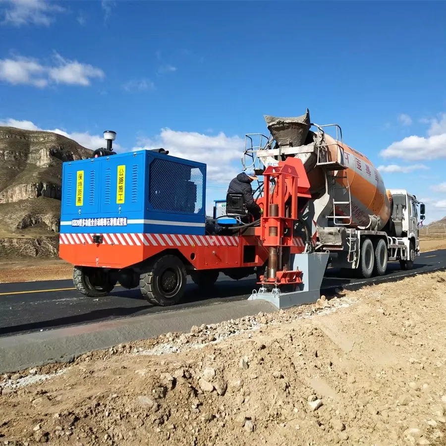 Concrete Curb Forming Machine