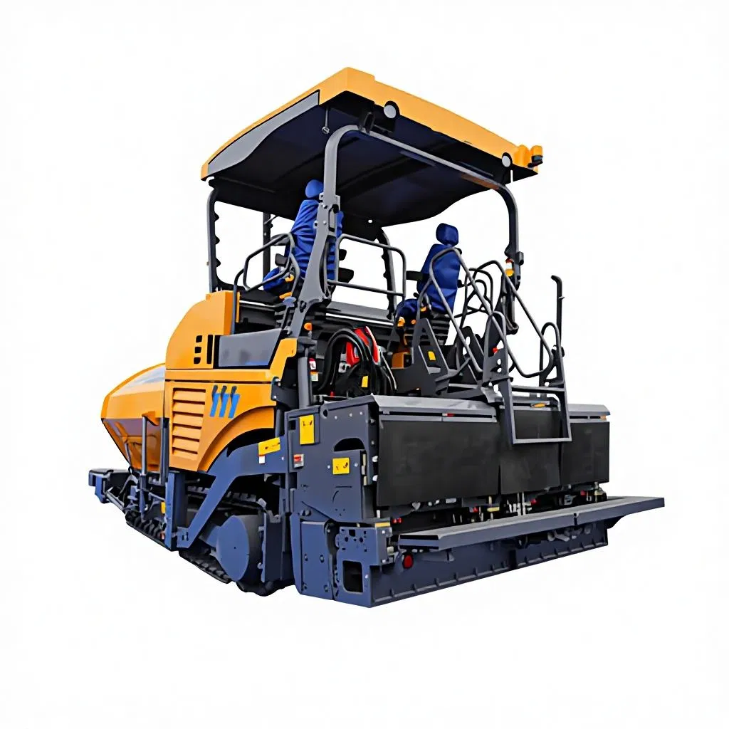 Road Paving Machinery 4.5m RP405 RP405IV Small Bituminous Paver Asphalt Paver with 350t/H Theoretical Productivity