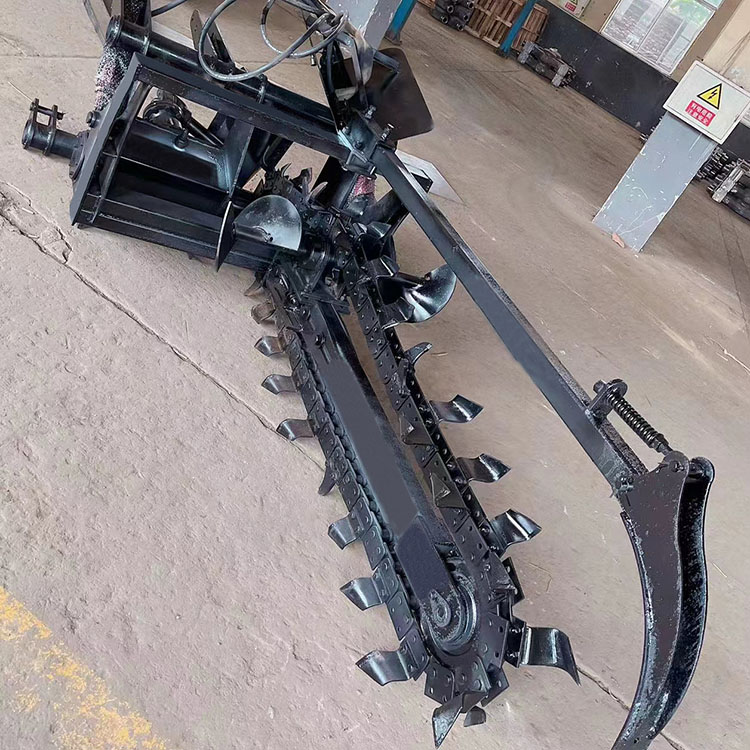 Customized Trenching Machine for Agricultural Trenching Chain Saw, Drainage Ditch Forming Trenching Machine