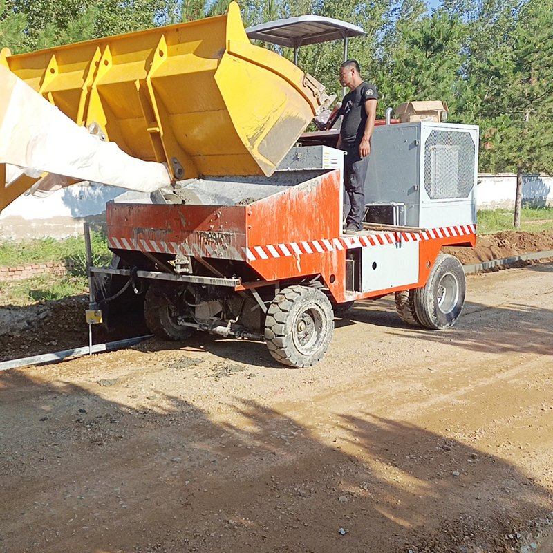 High Speed Concrete Curb Slipform Paver for Large Scale Road Project Efficient Construction Machine
