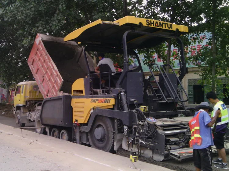 Asphalt Track Paver View 2
