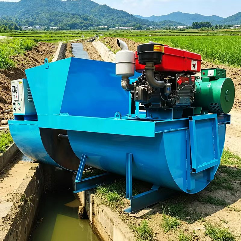 Brand Municipal Drainage Ditch Molding Machine Automatic One-Time Concrete Road PLC Control Engine Gear Pump Motor 1 Year High