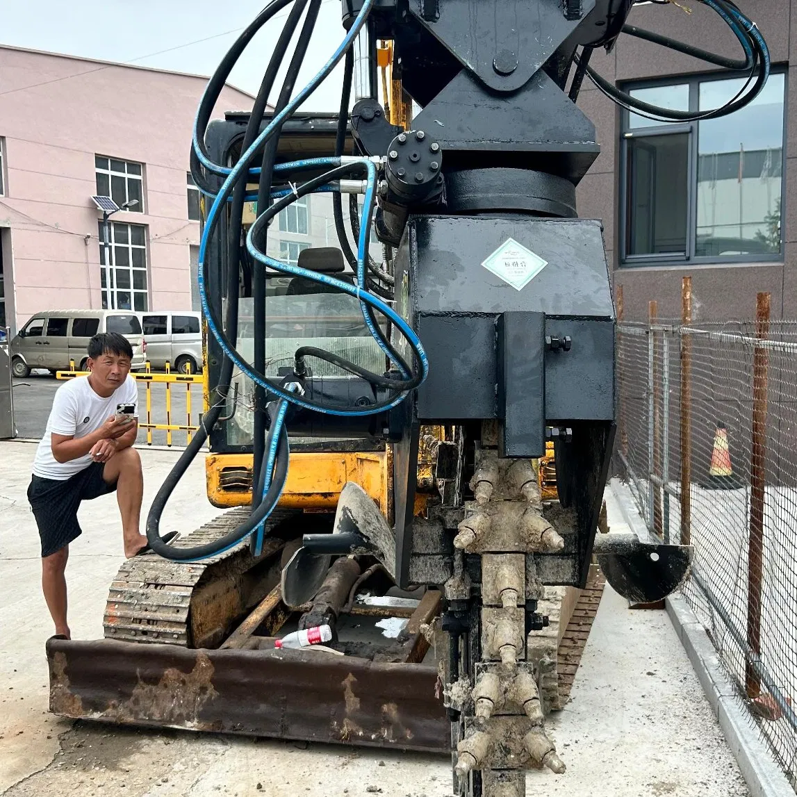 Best Selling Rock Cutting Machine Marble Cutting/Rock Saw/Excavator Hydraulic Saw