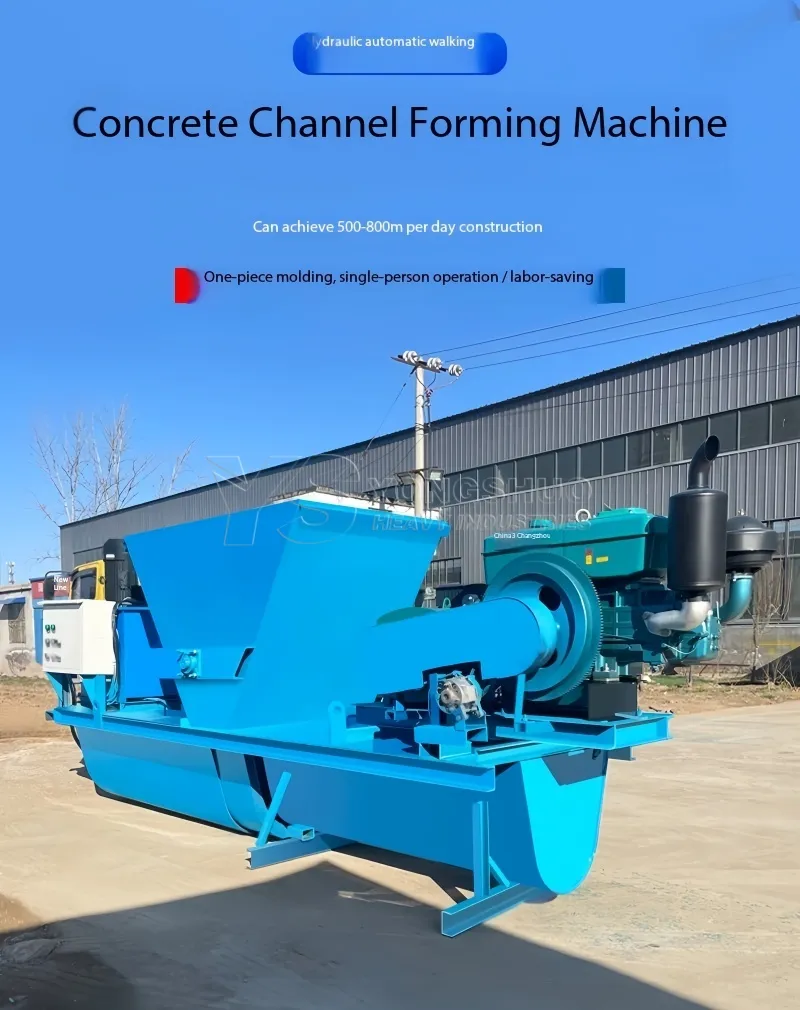 Water Channel Forming Machine