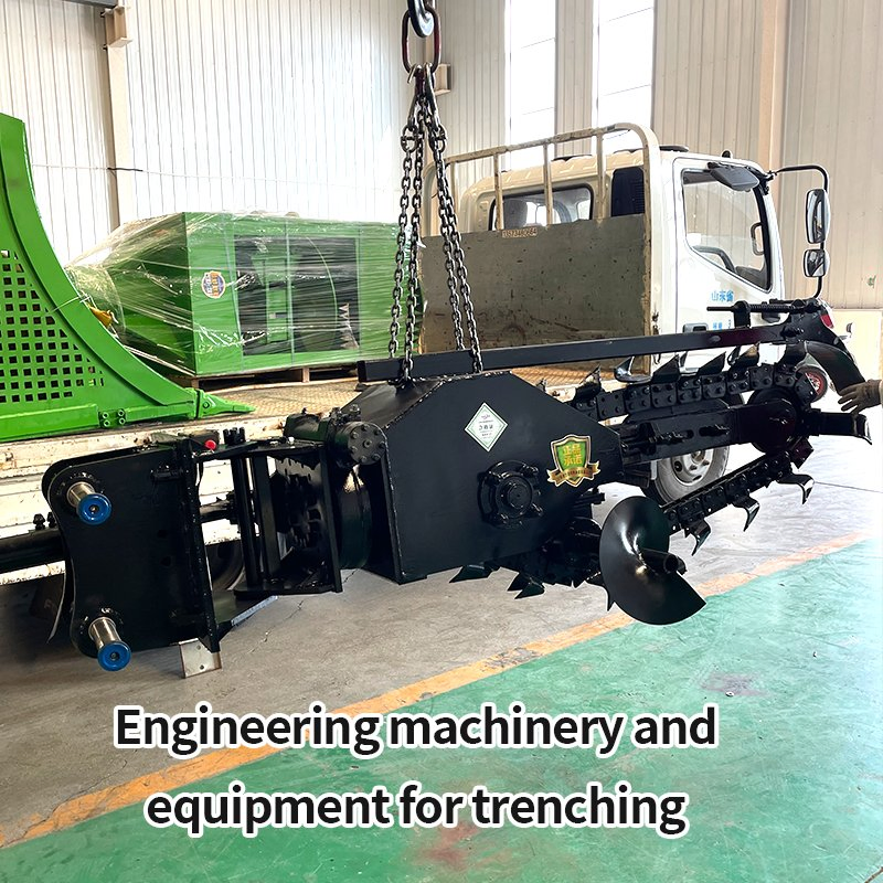 Excavator Multi-Functional Chain Trencher for Highway Drainage Ditch Excavation
