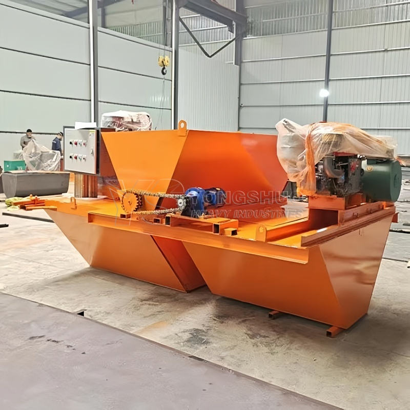 Rectangular Pavement Channel Forming Machine