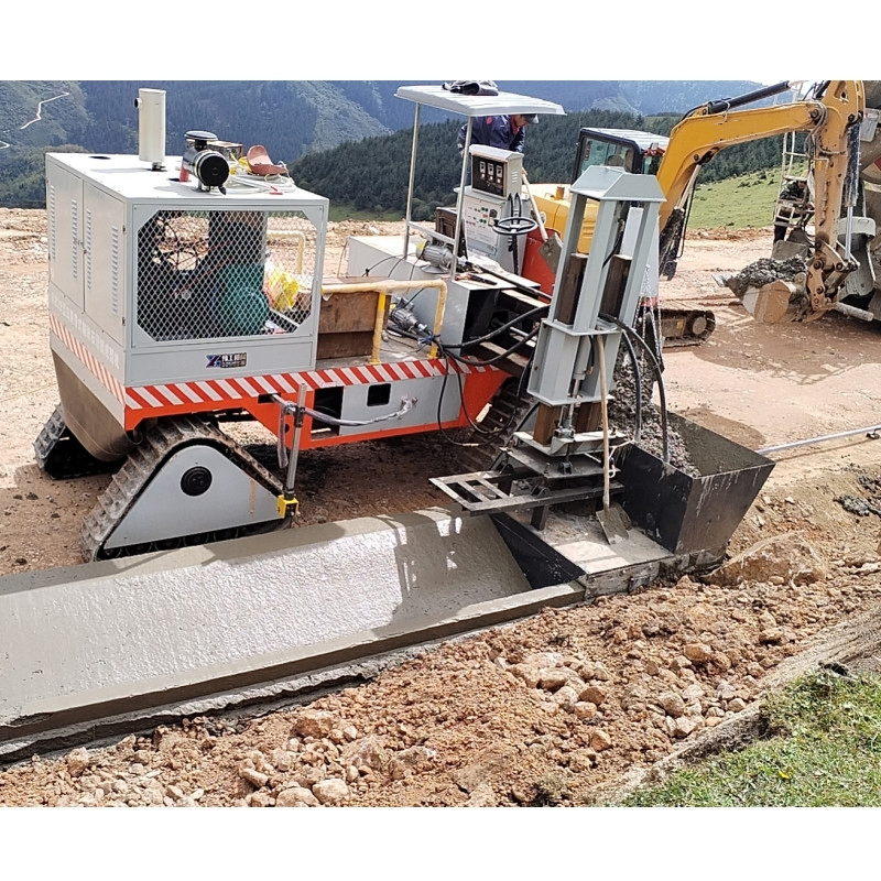 Multipurpose Automatic Road Construction Curbing Kerb Machine