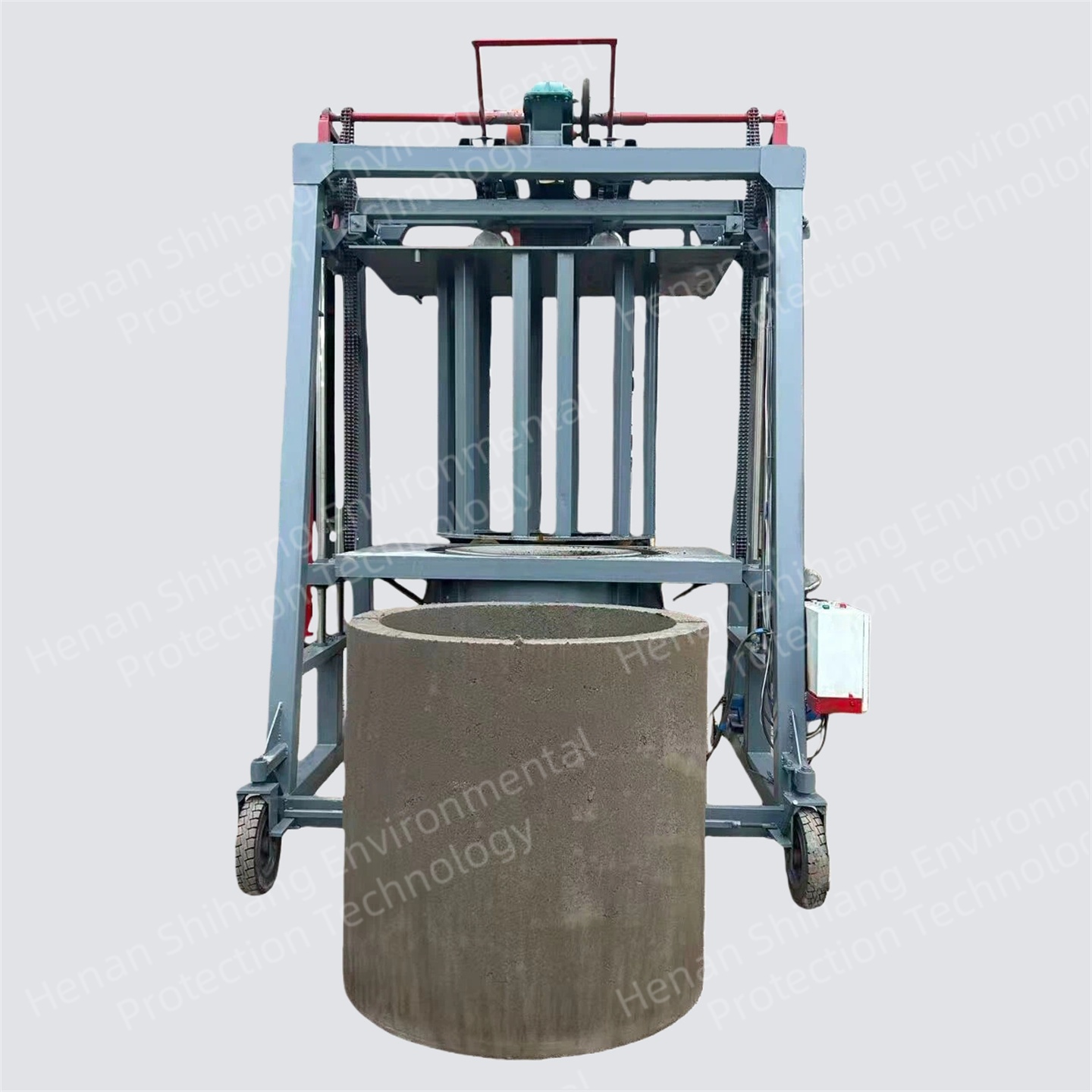 Manufacturer's Hot-selling Drainage Ditch U-shaped Water Channel Forming Machine, Cement Concrete Ditch Channel Forming Machine