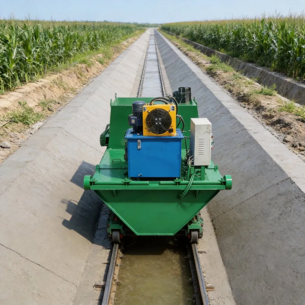 Automatic Canal Paverconcrete Channel Forming Machineconcrete Canal Lining Machine