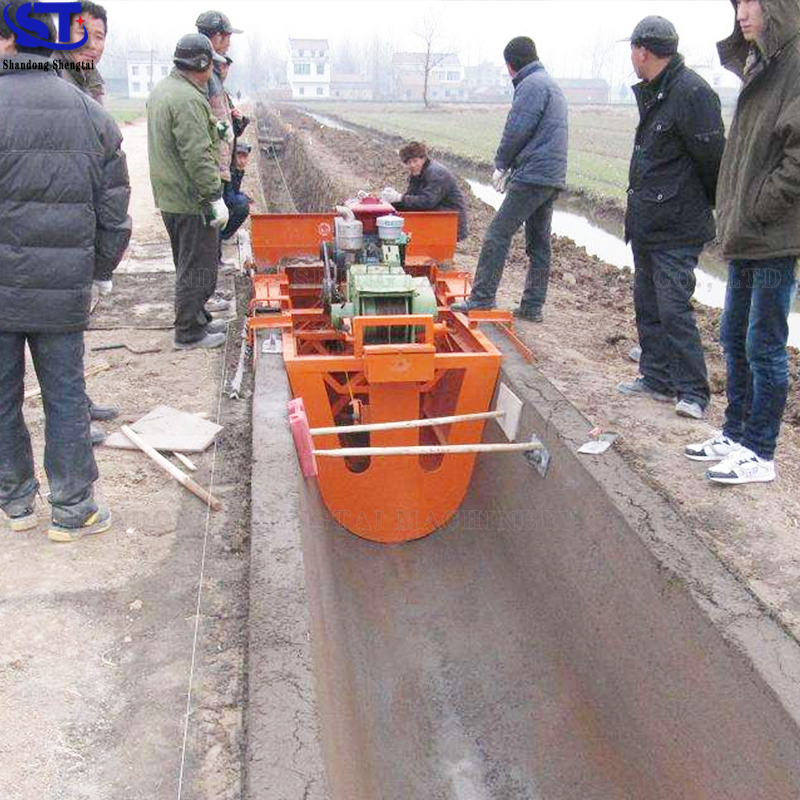 Irrigation Ditch Lining Machine Irrigation Ditch Automatic Forming Machine Customized Various Sizes
