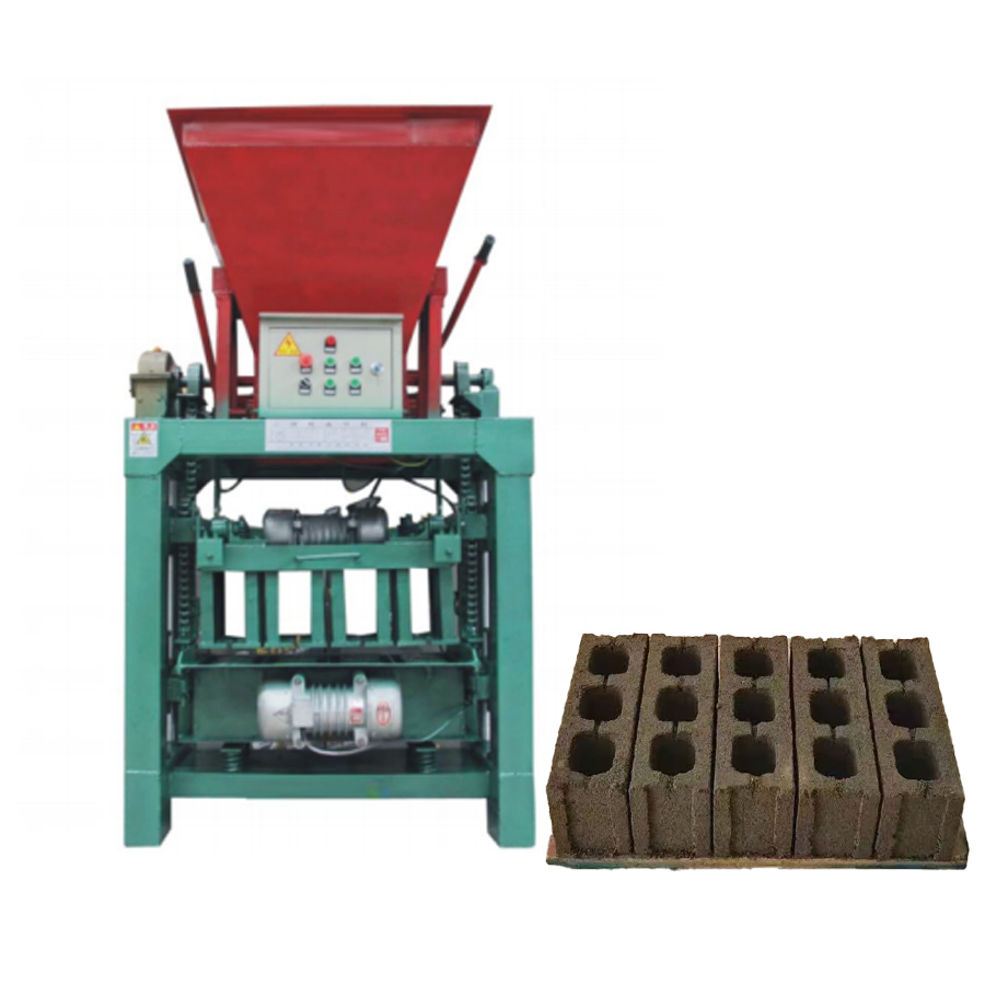Vocational Concrete Hollow Cement Block Brick Making Machine /Cement Brick Machine