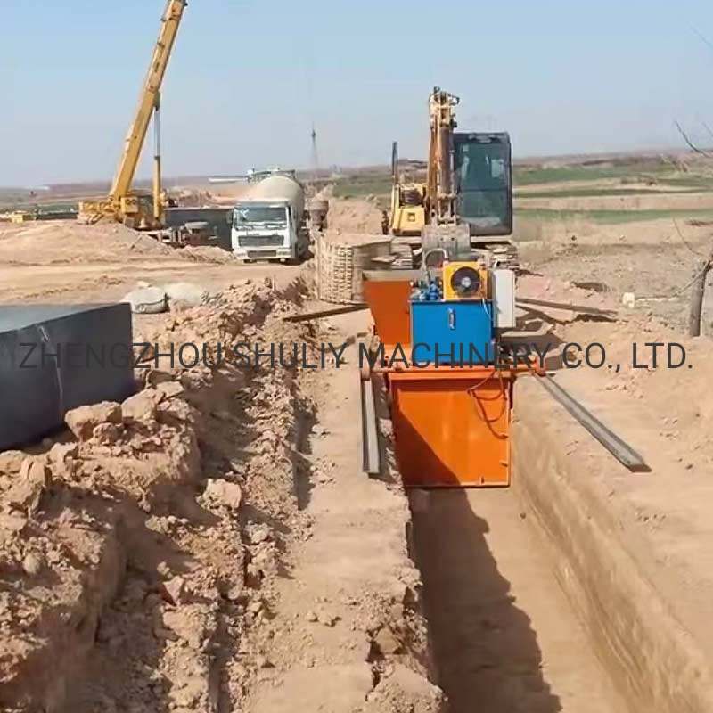 U-Shaped Concrete Channel Lining Machine Water Conservancy Trench Lining Machine Sewage Ditch Lining Machine