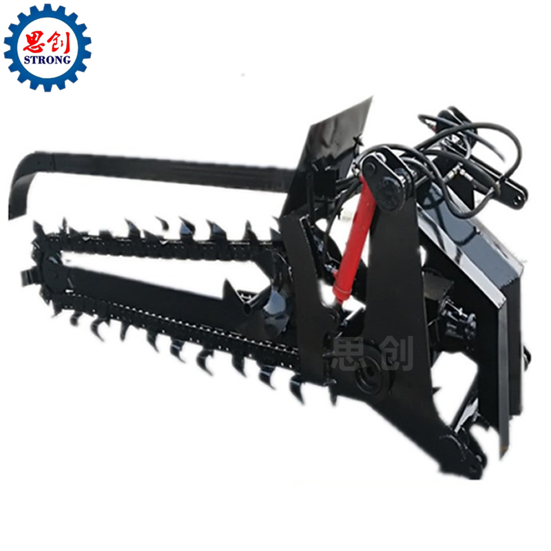 Cheap Double Chains Ditch Machine for Farming Tractor
