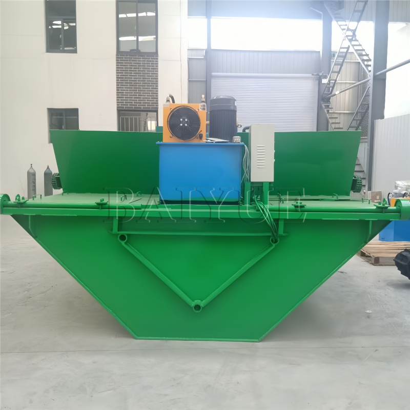 The in-situ pouring drainage ditch forming machine is suitable for road drainage engineering