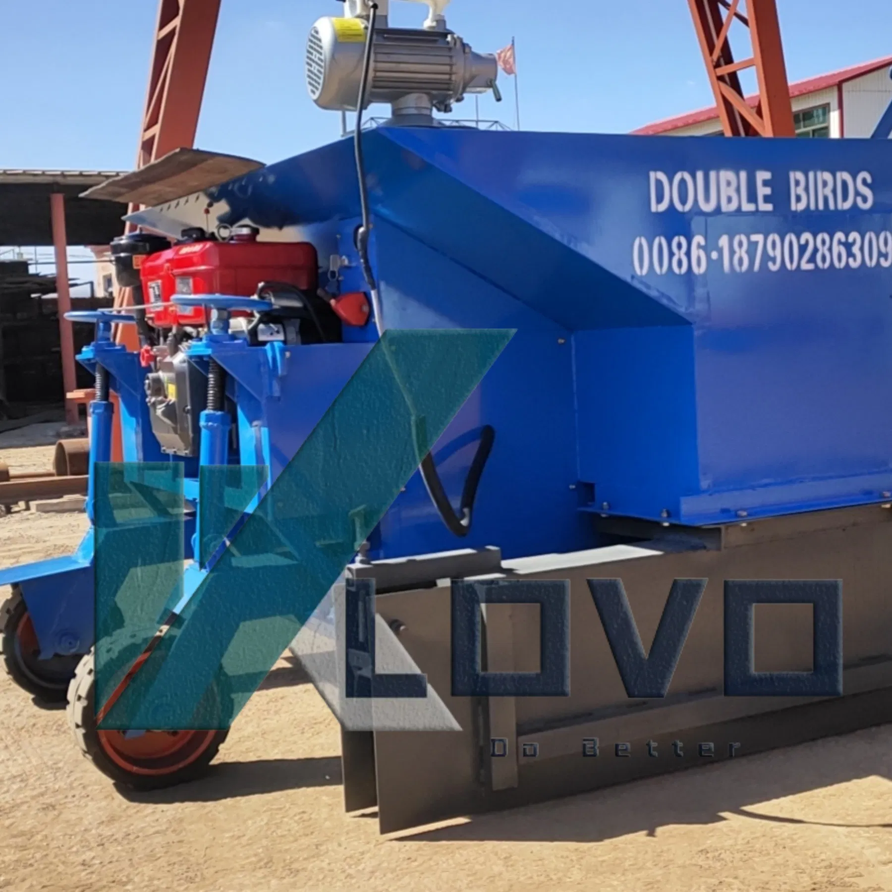 Concrete Slip forming Road Curb Machine