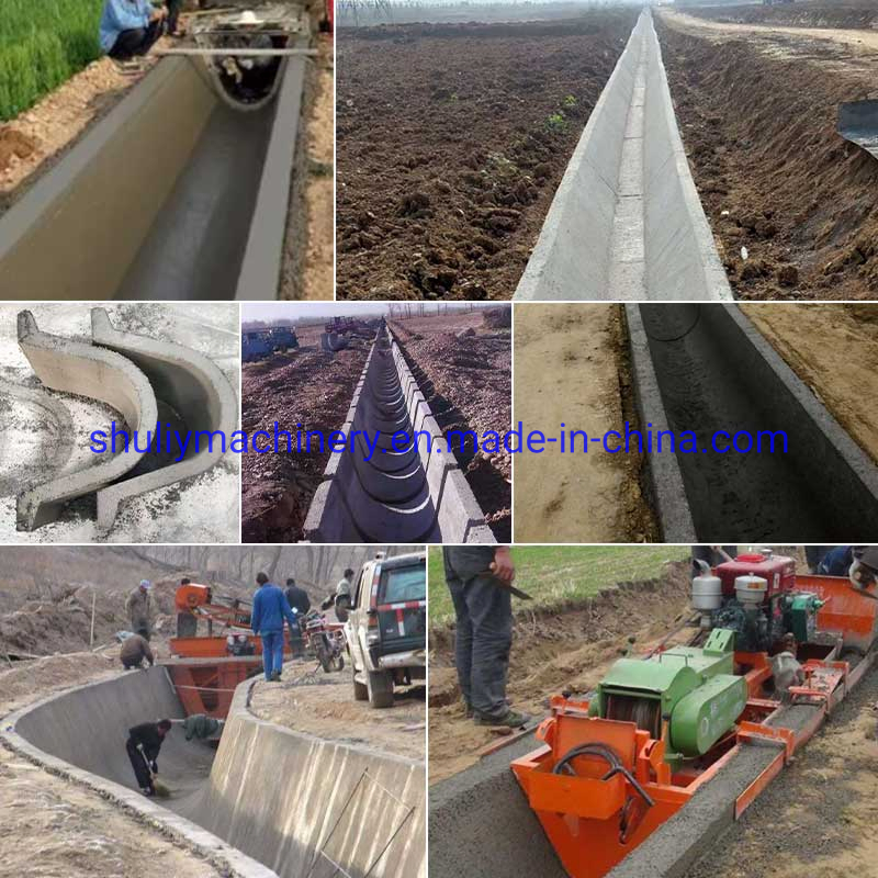 Electric Water Channel Lining Machine for Agricultural Irrigation