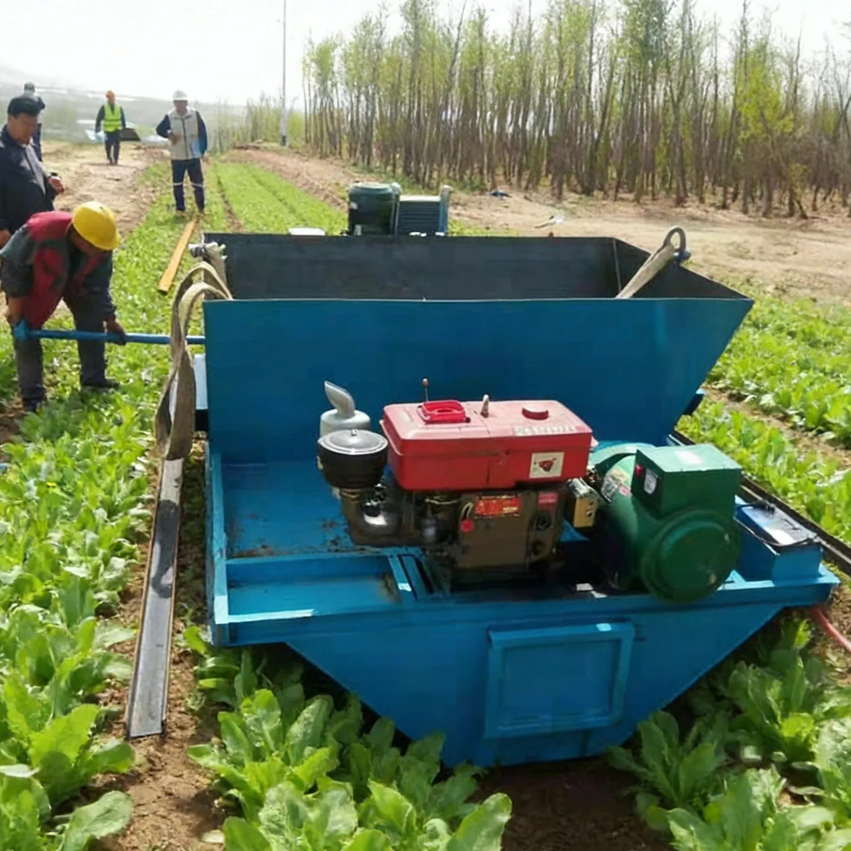 Towed Ditch-Forming Equipmentsingle-Pass Roadside Ditch Forming Machine Towed Ditch-Construction Machine