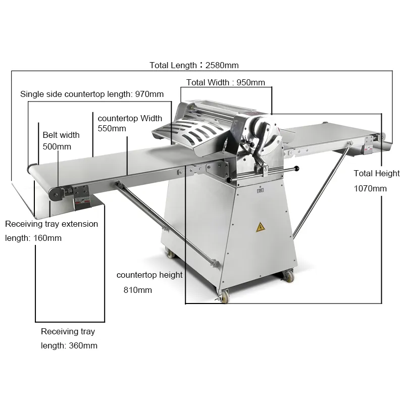 Dough Sheeter Detail