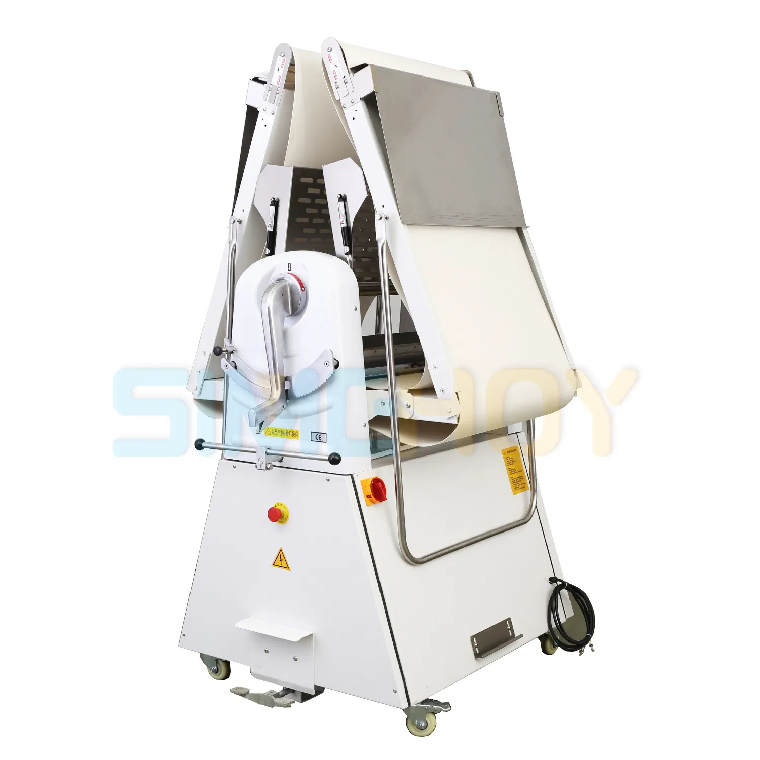 Professional Kitchen Baking Equipment Automatic Pizza Dough Bread Roller Sheeter 650mm