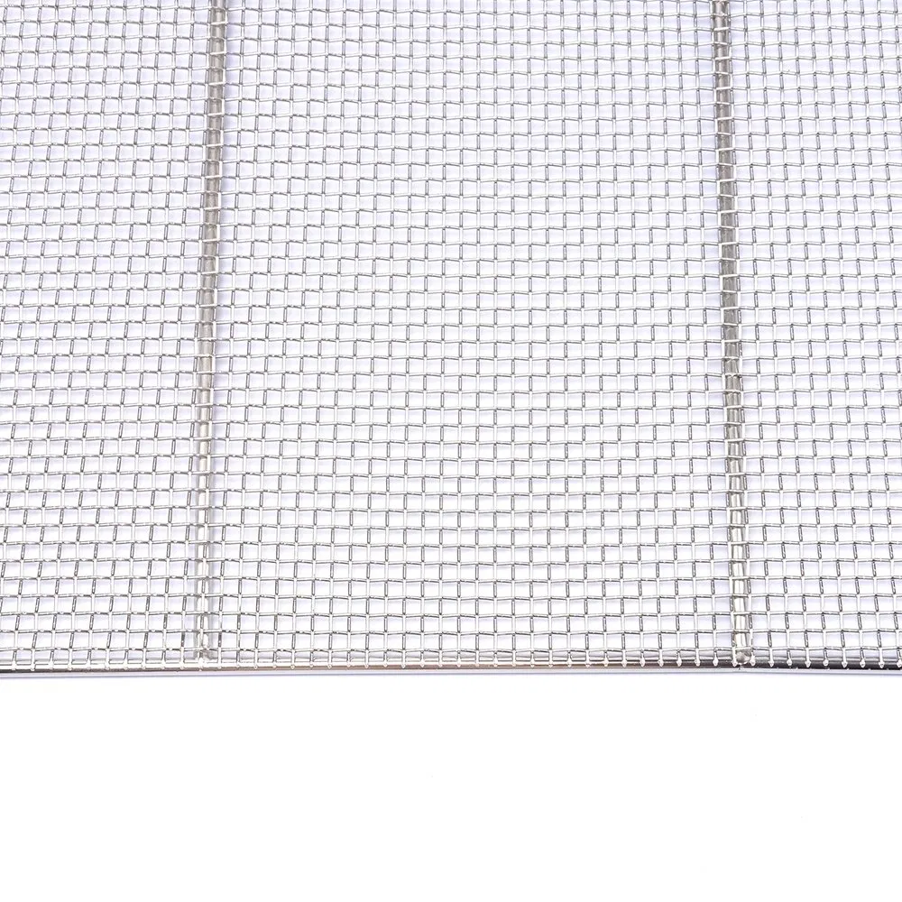 585X585X9.5mm Stainless Steel Bread Pastry Cookie Cooling Rack for Baking