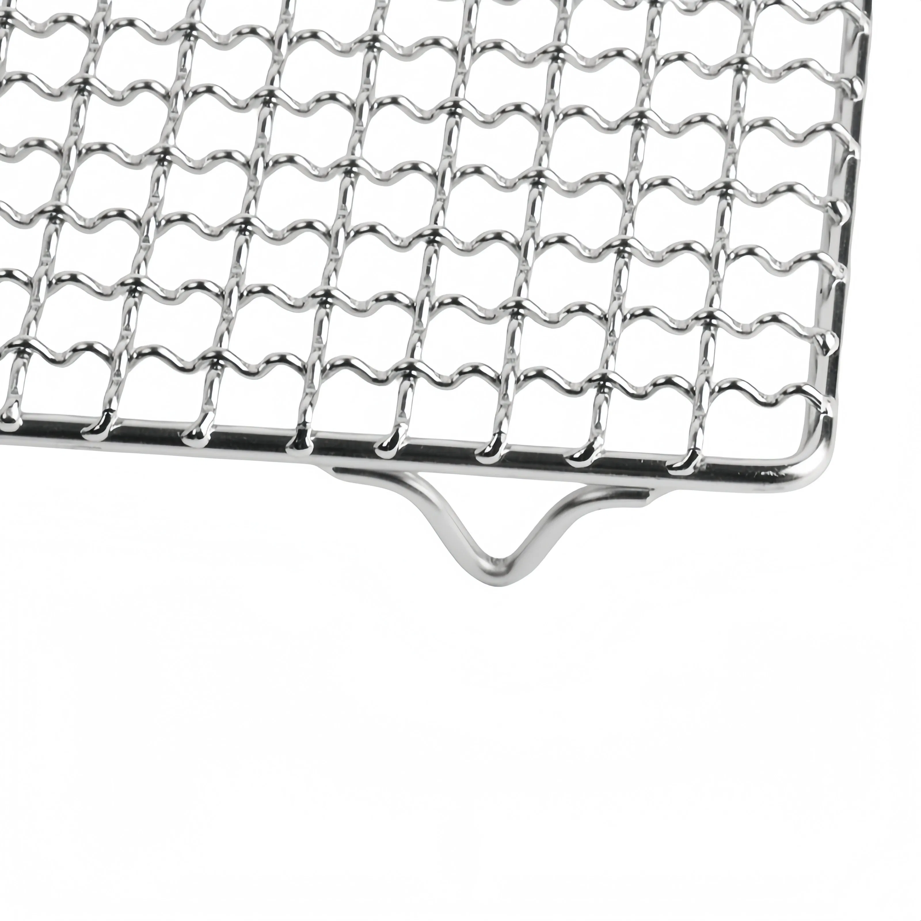 Durable and Multifunctional Stainless Steel Metal Woven Baking Cooling BBQ Grill Rack