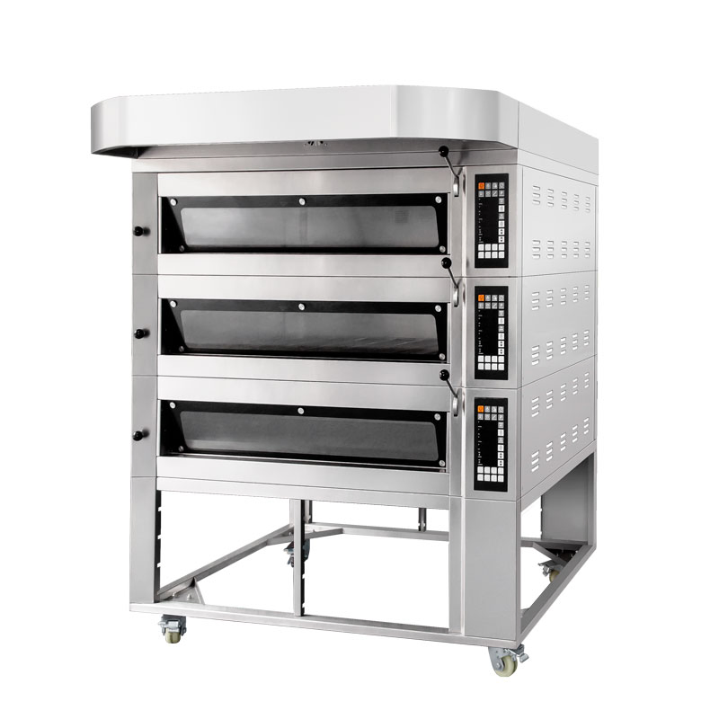 Hongling 3 Deck 9 Trays Luxury Commercial Bread Electric Oven for Bakery