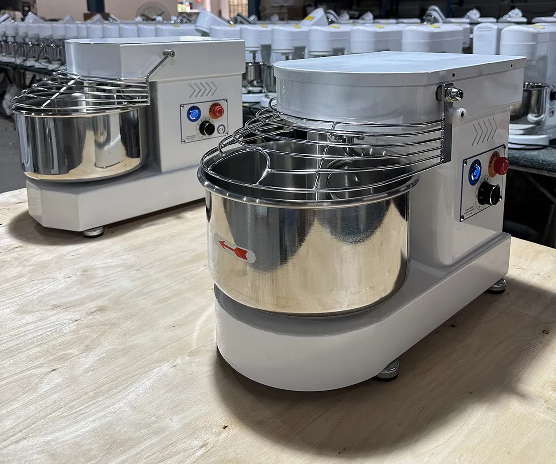 Best Spiral Dough Mixer with 3/5/8/12/16/20/25/50/75/100kg Flour Mixer Bread Making Machine Bakery Equipment